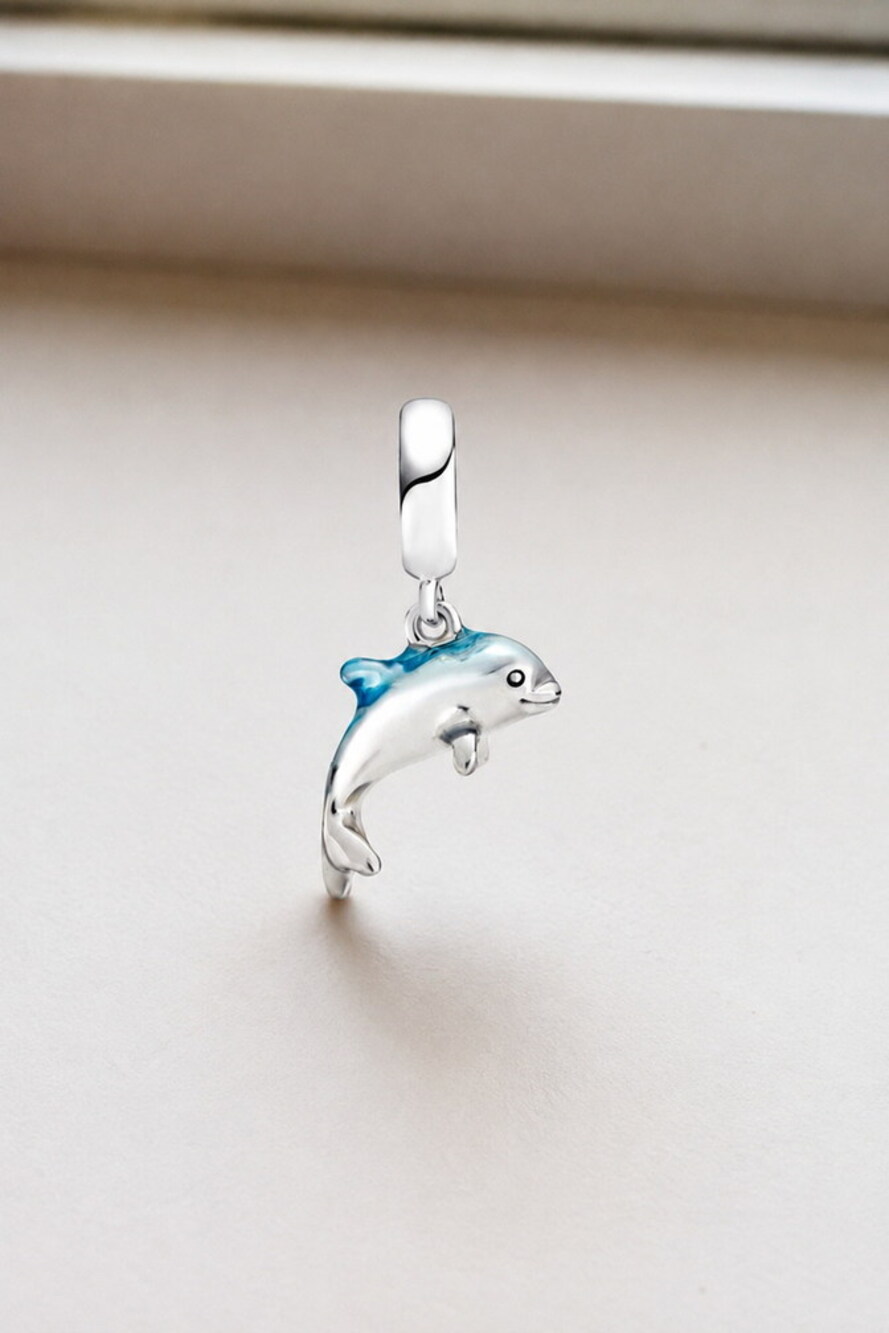 Pandora Puzzle Piece Hearts Splittable Friendship Dangle Charm